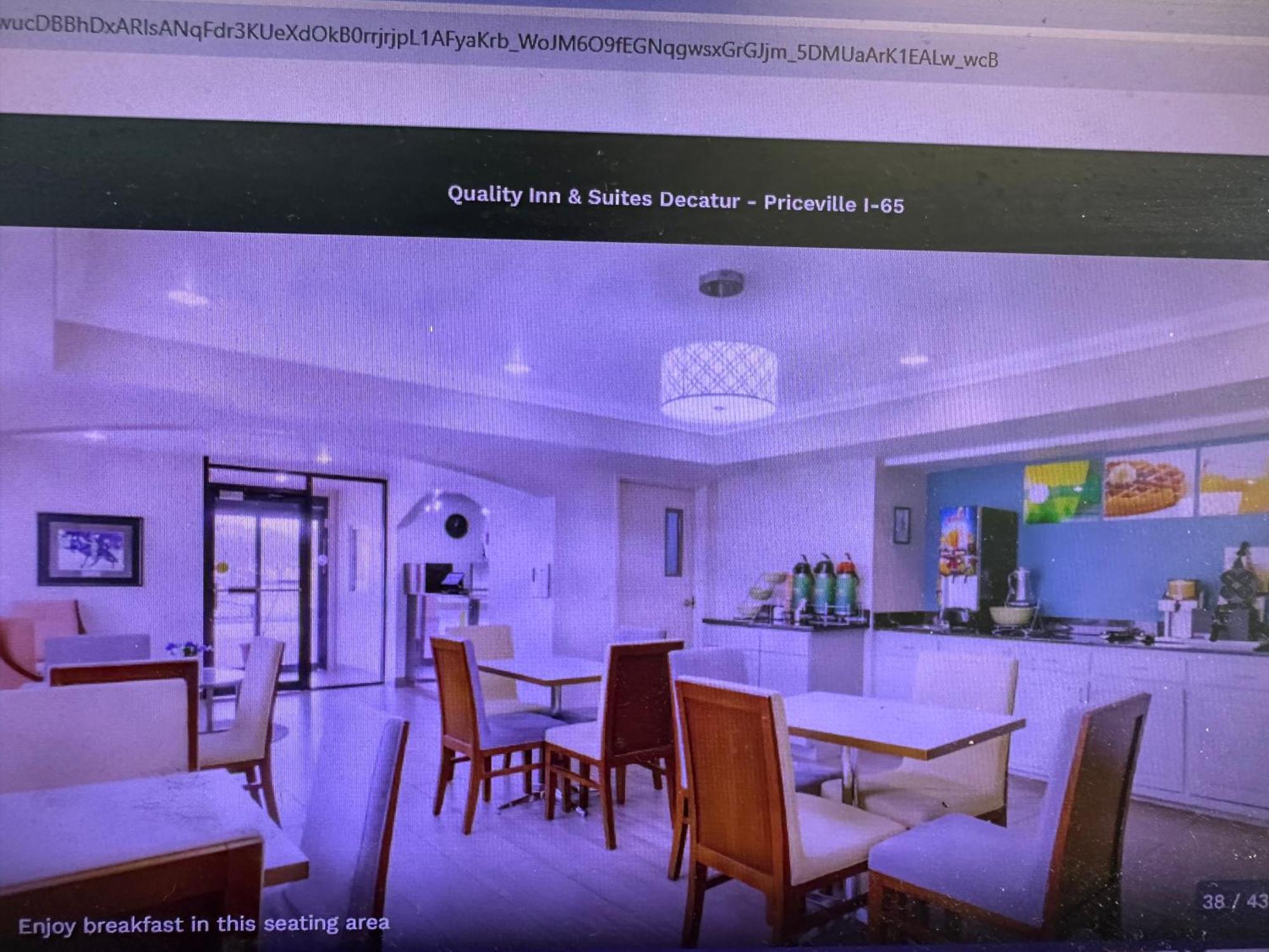 Quality Inn & Suites Decatur Priceville I-65 Eksteriør bilde